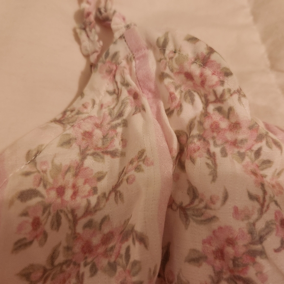 LoveShackFancy Pink and Cream Smocked Detail - Picture 9 of 9